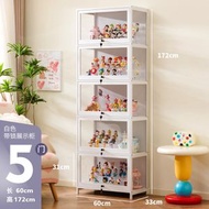 手辦展示櫃帶鎖亞克力展示架透明防塵模型公仔娃娃盲盒穀子展示盒