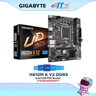 Gigabyte H610M K V2 DDR5 Micro ATX (mATX) Intel LGA1700 Motherboard (9MH61MK52-00-G10) | Support 14t