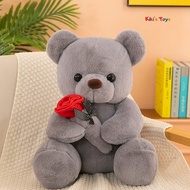 พร้อมส่ง ตุ๊กตาหมี เท็ดดี้แบร์ teddy bear ตุ๊กตาหมีของขวัญ หมีวาเลนไทน์