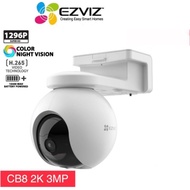 Ezviz CB8 2K 3MP 1296P Rechargeable Battery-Powered Pan & Tilt Wi-Fi Weatherproof Security CCTV Came