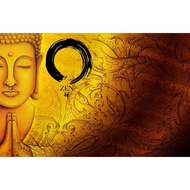 Zen Buddha Art Silk Poster Print 24x36inch 0310