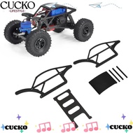 CUCKO Carbon Fiber Chassis, RC Accessories Lightweight RC Chassis Kit, Durable 1/18 Scale RC Upgrade