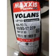 MAXXIS VOLANS 5D Tayar Tubeless SIZE 60/80-17