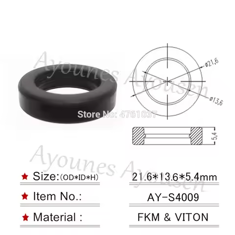 Free Shipping 10-100pieces For Honda Lower Seal High Quality Fuel Injector Rubber Oring For GB3-172 
