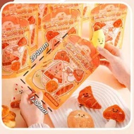 GANTUNGAN Doll Keychain Toy Cute Bread Keychain Toy SUrprise Box