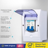 Panel box with circuit breaker distribution box AC circuit breaker switch circuit control box