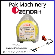 [READY STOCK] HIGH QUALITY JAPAN ZENOAH JILI HEAVY DUTY  TRIMMER LINE NYLON STRING (1LB) (67METER) S