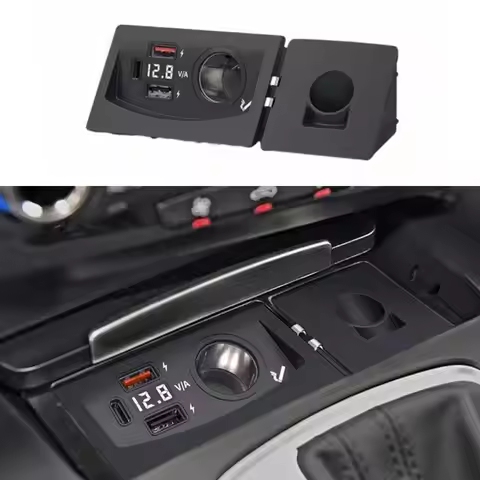15W For Audi B8 A4 A4L A5 S4 S5 Q5 B8 Car QI Wireless Charger Charging Phone Plate Fast Charging Pan