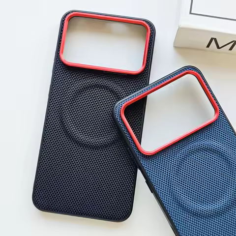 For Honor Win RT Case ELVEV Magnetic Luxury Weave PU Leather Anti-fall with Wireless Charging Phone 