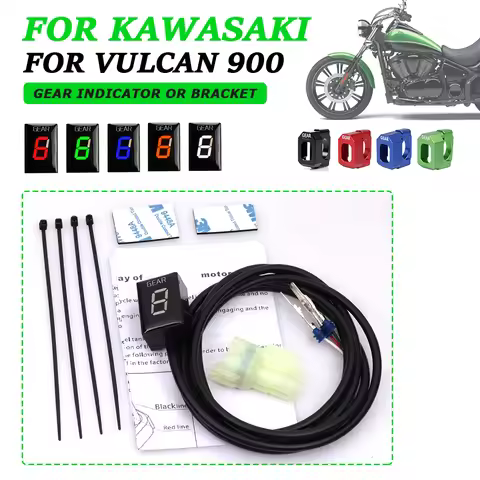Motorcycle Accessories Gear Indicator Display Meter Ecu Speed Display Gear For Kawasaki Vulcan 900 C