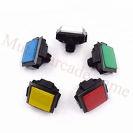 【Deal】 5pcs/lot Square 60*60mm Illuminated Buttons/arcade Led Push Button With Switch And Led For Arcade Music Game Machine