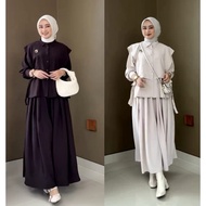 Vest Skirt Set