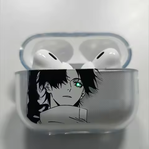 New Japan Manga Cool Boy Transparent Case for Airpods Pro 3 2 1 4 Cool Cartoon Anime For Airpod 3 Ca