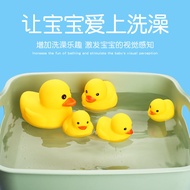Rubber Ducky Bath Toy Squeaky Yellow Duck for Baby Toddler Water Play