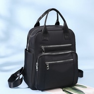 2021Simple Black Backpack Female Large Capacity Oxford Travel Bag Teenager School Bookbags Casual Anti-theft Rucksack Daily Pack sac