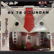 全新 banpresto 一番賞 錢罌 儲蓄罐 高達 gundam 頭像 組立式 rx 78 30 週年 30th