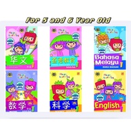 5岁6岁 作业课本 Happy Berries -Preschool  Workbook Textbook Kindergarten 幼稚园 Taska Tadika  Buku Aktiviti B