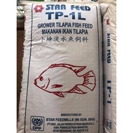 PALET / MAKANAN IKAN TALAPIA (32% PROTEIN) REPACK 1KG STARFEED TP1L