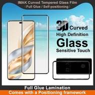 IMAK Tempered Glass for Honor Magic V2 VS2 V3 VS3 X50 X60 Pro X9b X9C 5G 3D Curved Full Glue Screen 