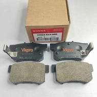 43022-SV4-A00 HONDA ACCORD SV4 SM4 S84 SDA SNA CIVIC TRO RN6 REAR DISC BRAKE PAD 43022-S84-A00
