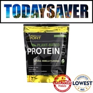 (1 Month Supply) California Gold Nutrition SPORT Plant-Based Protein Powder Vanilla 907 G 2 LB Pouch