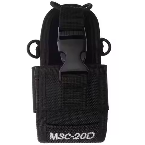 MSC-20D Portable Two Way Radio Nylon Case Compatible with Baofeng Walkie Talkie Package Pouch Walkie