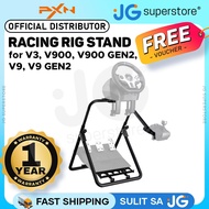 PXN A9 Gaming Racing Steering Wheel Foldable Stand Retractable 38cm Adjustable Wheel Pedal Angle