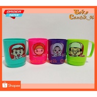 Family Mug Glass!!! / Family Glass / Family Character Glass / Cute Glass / Family Mug 1 Set / 4pcs!!