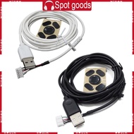 WIN USB Mouse Wire Mouse Feet Replacement PVC Access for G102 Gaming Mouse