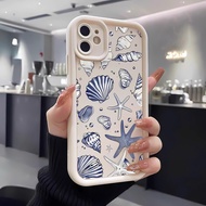 For Motorola MOTO G86 G06 G85 G64 G54 E15 Seashell Silicone Casing Full Coverage Protective Case