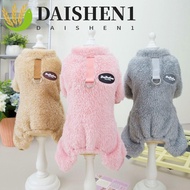DAISHEN1 Dog Jumpsuit, Warm Coat Puppy Pajamas, Clothing Cute Soft Pullover Winter Pet Costume Poodl