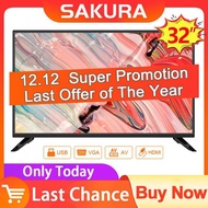 Sakura Digital TV 24 & 32 inch HD Ready LED TV (DVBT-2) Built in MYTV