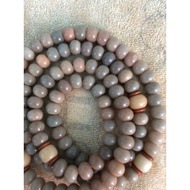 Rosary of 108 Bodhi seeds (glove leaves) 9 or5 mm curtain tree