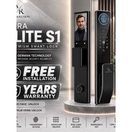 AURA ELITE S1 Smart Lock Malaysia | CNC Premium Material | Palm Veins | 3D Face Unlock | Live CCTV