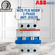 MCB 3-phase Modified Anti-jeglekSH, can request ampere