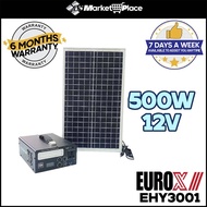EUROX 500W 12V Solar Panel Generator (Portable) ELC800W