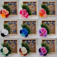 Mas Kahwin Kayu Siap Gubah Bunga Rose