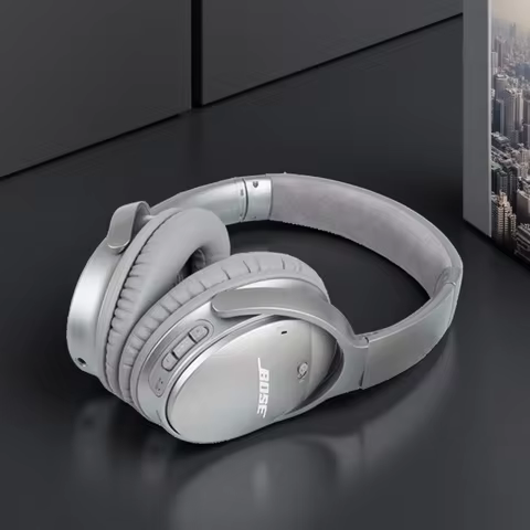 High Quality Headband Cushion and Ear Pads Replacement for Bose Quiet Comfort 25 35 (QC25 QC35) and 