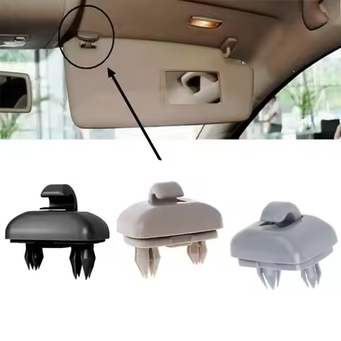 Car Sun Visor Retainer Hook Fastener Clip Holder Bracket for Audi A1 A3 A4 A5 Q3 Q5(8E0 857 562)A7 B
