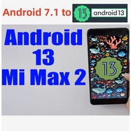 ( 100% Original  Android13.0 ) Global ROM  Mi Max 2  4GB RAM 64GB Mobile Phone Snapdragon 625 Octa Core 6.44" 1920x1080p 5300mAh MIUI 8 Smartphone