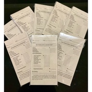 Cutesy 8 1/2 Payroll Envelope Pay envelope and advise slip Salary slip 8 1/2