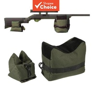 Front & Rear Rifle Target Tactical Bench Unfilled Support Stand Hunting Bag Gun Accessories Hunting 