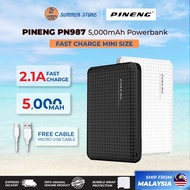 Pineng Powerbank PN-987 Fast Charger Power Bank Pn987 5000mAh With [1 Year Warranty]