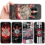 Realme 9 Pro Plus 9i 4G 12 Lite 12X 12+ 13 Sport Club Corinthians Paulista Soft black TPU phone case