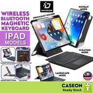 DUX DUCIS DK Bluetooth Sarung Tablet untuk iPad Pro Air 11 12.9 13 6 5 4 3 10 9 8 7 10.5 Smart Keybo