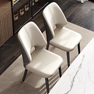 Italian Dining Chair Style Hotel Luxury Light Restaurant Stool Chair Dream Household Three Premium S