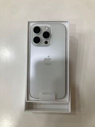 Apple iPhone15 pro 256G 僅拆封檢察 全新 白色 蘋果 手機 台東 #4