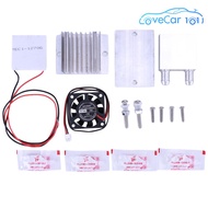 ชุดโมดูล12V แผ่นเพลเทียร์ฮีทซิงค์ระบบเครื่องทำความเย็นน้ำแบบ TEC1-12706อุปกรณ์กึ่งตัวนำเทอร์โมอิเล็ค