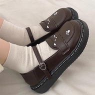 mary jane shoes mary jane heels Cute Kitten Style Mary Jane Leather Shoes - Perfect Match for School