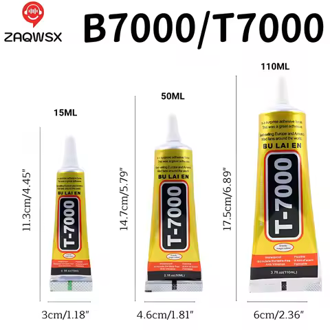 B7000 T7000 Clear Contact Phone Repair Adhesive Universal Glass Plastic DIY Glue B-7000 with Precisi